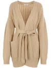 Max Mara Balzac Crochet Wool And Cashmere Cardigan