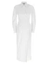 Max Mara Wrap Design Dress Buttoned Cuffs In White