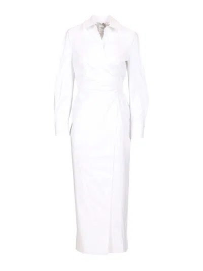 Max Mara Balzac Dress In White