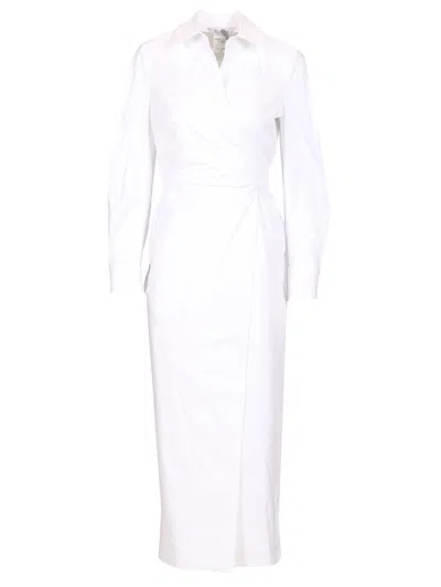 MAX MARA BALZAC DRESSES WHITE