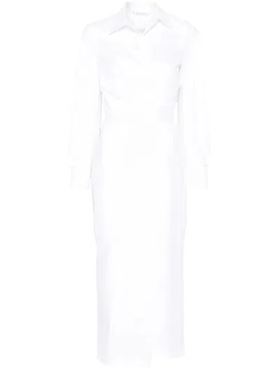 Max Mara Balzac Long Dress Clothing In White