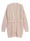 Max Mara Balzac Wool & Cashmere Cardigan Powder