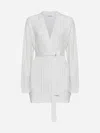 Max Mara Balzac Open Front Cardigan White In Vanilla