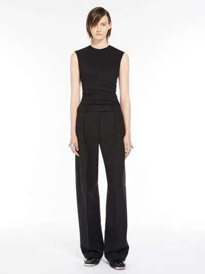 Max Mara Band Belt In Black