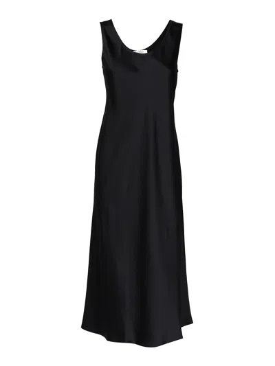 Max Mara Banjo Midi Dress In Blue