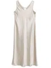 Max Mara Banjo Midi Dress In Grey