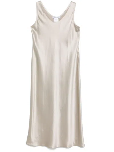 Max Mara Banjo Midi Dress In Grey