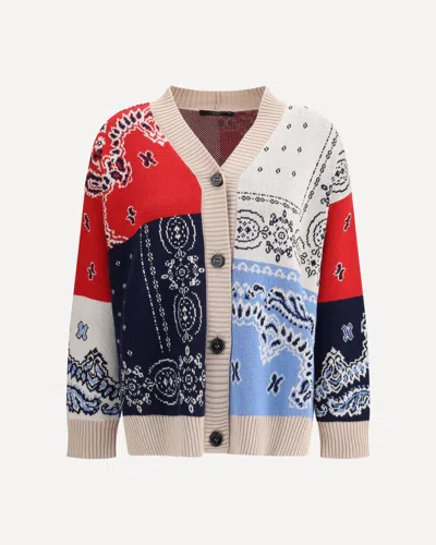 Max Mara Baobab Cardigan In Multi