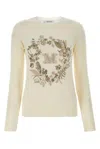 Max Mara Bari Wool And Cashmere Sweater In White