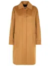 Max Mara Oversize Cashmere Coat In Brown