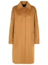 Max Mara Oversize Cashmere Coat In Brown