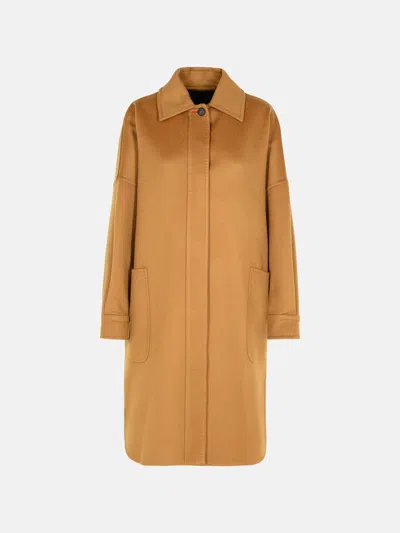 Max Mara 'baruffa' Brown Cashmere Coat