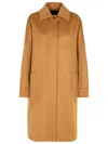 Max Mara Oversize Cashmere Coat In Brown