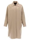 Max Mara Baruffa Coat In Neutral