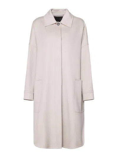 Max Mara Baruffa Coat In Purple