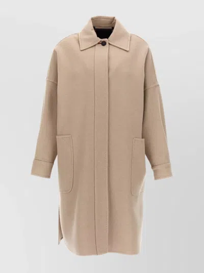 MAX MARA CASHMERE SINGLE BREASTED COAT