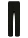 Max Mara Baschi Slit Trousers In Black