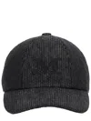 Max Mara Baseball Cap In Black