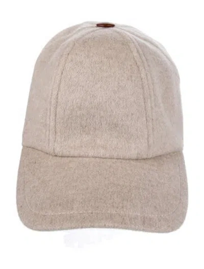 Pre-owned Max Mara Baseball Cap In Neutrals