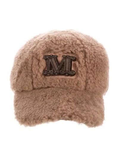 Pre-owned Max Mara Baseball Hat In Brown