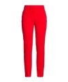 Max Mara Basic Conical Trousers In Red