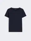Max Mara Basic Cotton Jersey T-shirt In Multi