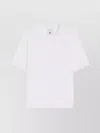 Max Mara Basic Slim Fit Wool Sweater Crew Neck In White