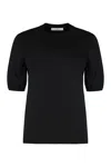 Max Mara Basic Wool Shirt In Black