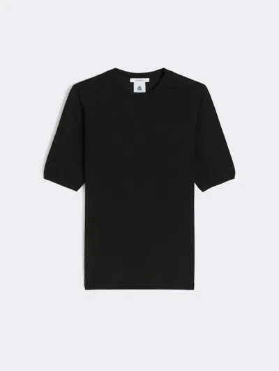 Max Mara Basic Wool Sweater In Black