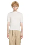 Max Mara Basic Wool Sweater In White