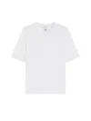 Max Mara Basic Slim Fit Wool Sweater Crew Neck In White