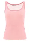 Max Mara "bastia" Ribbed Silk Tank Top