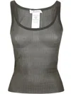 Max Mara Tank Top In Green