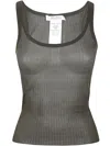 Max Mara Tank Top In Green
