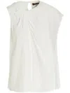 Max Mara White Baylda Top In White