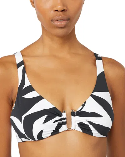 Max Mara Bchavena Bikini Top In Black