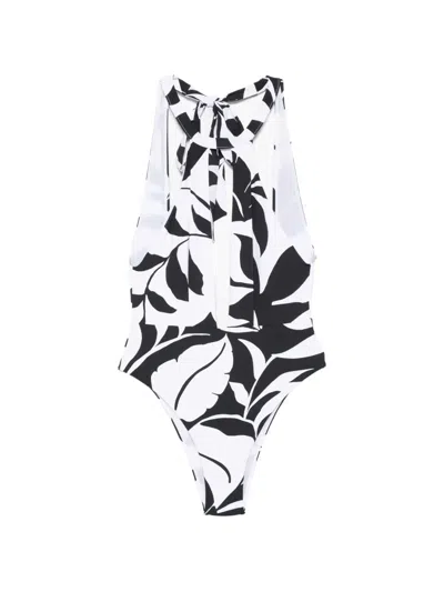 Max Mara Bchclava Swimsuit In White