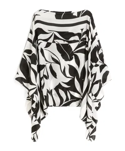 Max Mara Bchtambuto Floral-print Shirt In White