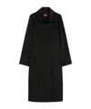 Max Mara Bcollag Belted Double-breasted Coat In Black