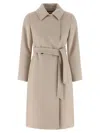 Max Mara Beige Bcollag Coat In Neutral