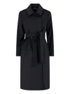 Max Mara Bcollag Robe Coat In Blue