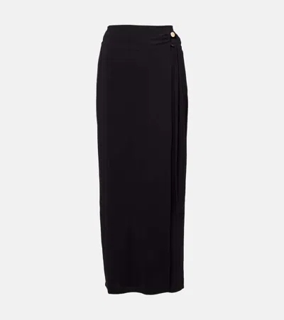 Max Mara Beach Cover-up In Black