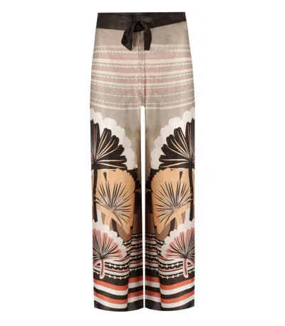 Max Mara Beachwear Blasone Multicolor Pareo Pants