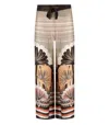 MAX MARA BEACHWEAR BLASONE MULTICOLOR PAREO PANTS