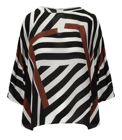 MAX MARA BEACHWEAR CAMINO KAKAO BLOUSE