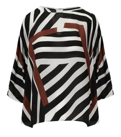 MAX MARA BEACHWEAR CAMINO KAKAO BLOUSE