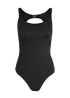 Max Mara Beachwear Catarina Swimsuit In Black