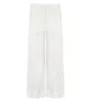 Max Mara Beachwear Esperia White Trousers In White