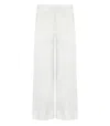Max Mara Beachwear Esperia White Trousers