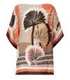 MAX MARA MAX MARA  BEACHWEAR GINEPRO MULTICOLOR BLOUSE